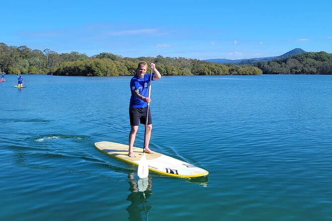 Private Stand Up Paddle Boarding Tours Byron Bay - The warm-up and safety briefing: the part that makes SUP actually doable