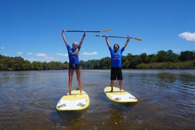 Private Stand Up Paddle Boarding Tours Byron Bay - Meeting at Fletcher St and getting to the water without stress