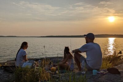 PRIVATE Sunset Kayaking in Stockholm Archipelago Nature Reserve - Getting to the water: hotel pickup and the 40-minute ride out of town