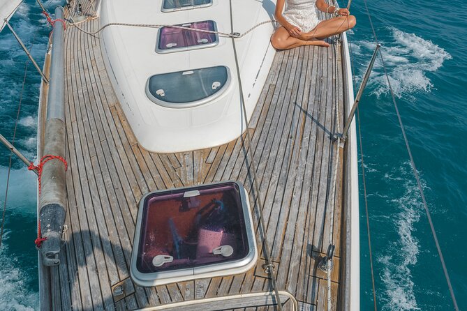 Private tour on a sailboat Swim and stand up paddle Antibes cape - Nicolas and the Crew Style: Friendly, But Not Pushy