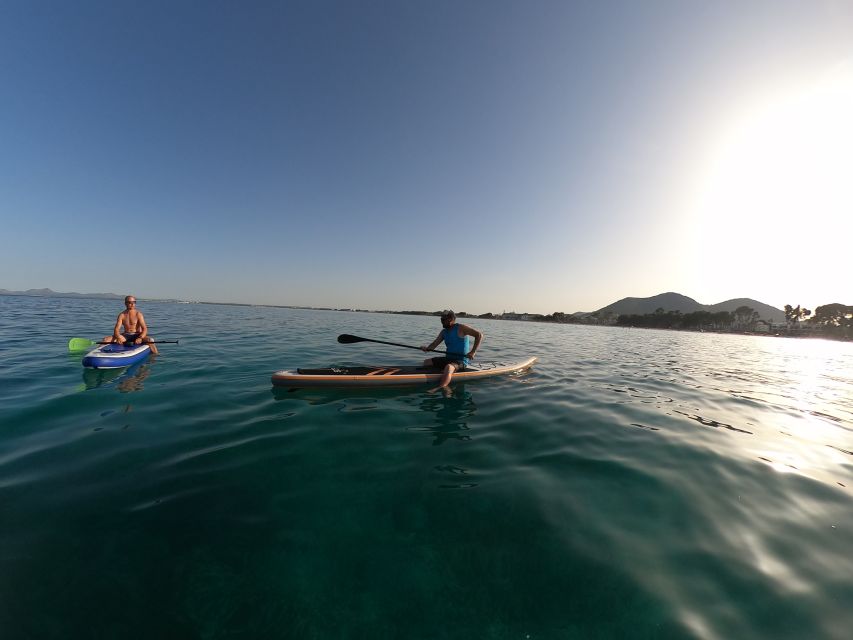 Puerto de Alcudia: Stand-Up Paddleboard Lesson - Your extra 30 minutes on the private beach to practice for real