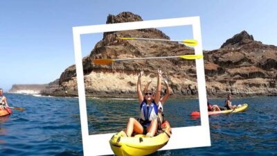 Puerto Mogán: Guided Adventure Kayak Tour in Caves & Snorkel - Before you book: swimming skills, age, and why the rules matter