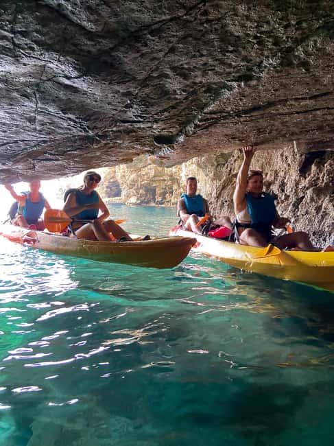 Pula: 3-hrs Kayak, Cliffs & Snorkeling Small Group Adventure - Cliffs and Rock Jumping: The Adrenaline Moment (and the Big Choice)