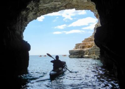 Pula: 3-hrs Kayak, Cliffs & Snorkeling Small Group Adventure - Kayaking Pula’s Rocky Coast: Bays, Caves, and Real Seaside Variety