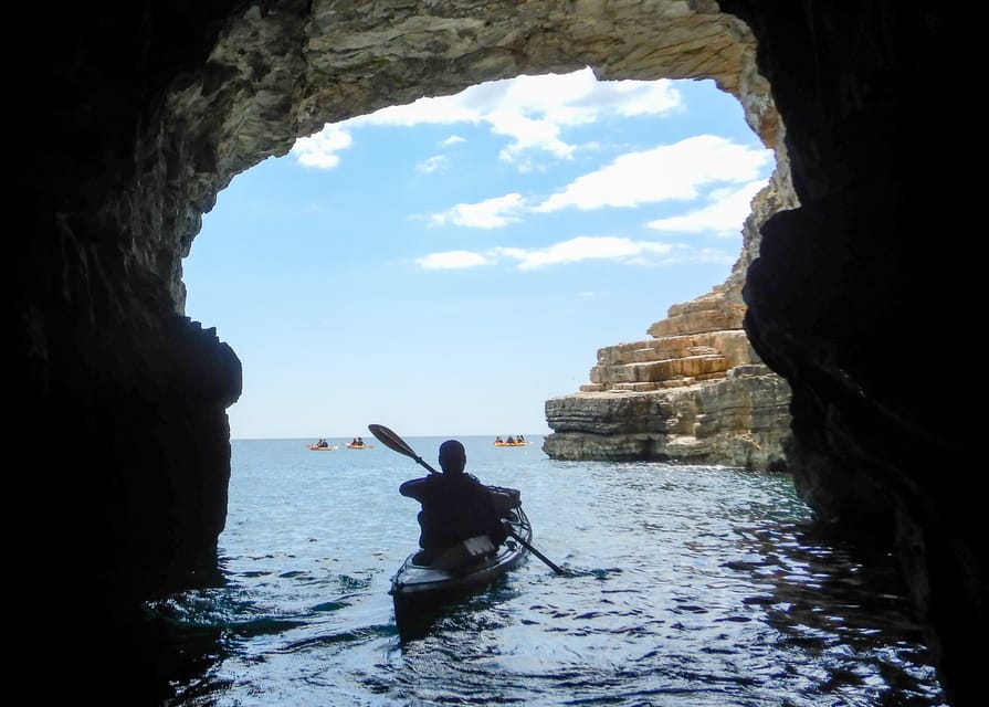 Pula: 3-hrs Kayak, Cliffs & Snorkeling Small Group Adventure - Kayaking Pula’s Rocky Coast: Bays, Caves, and Real Seaside Variety