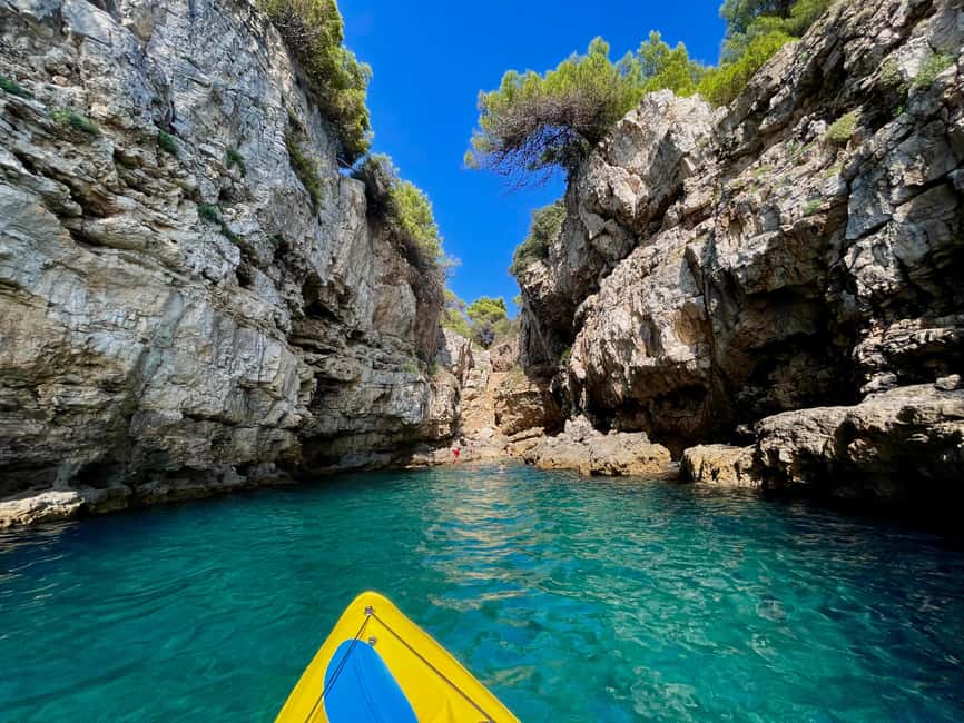 Pula: Cave, Canyon and Island Kayak Tour Snorkel&Explore - Price and value: $58 that’s not just a rental