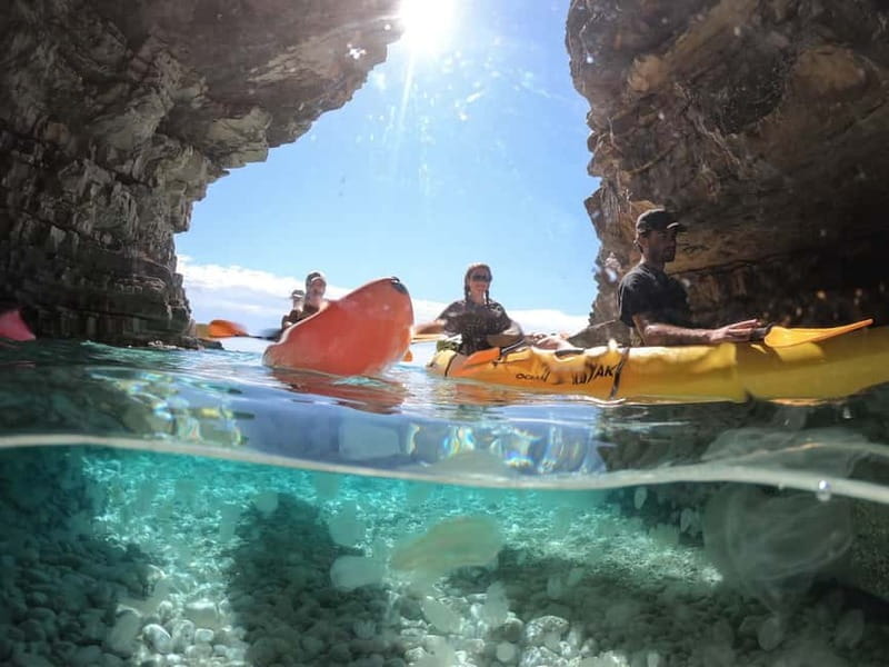 Pula: Cave Kayak, Snorkeling, Cliff Jumping All-in-one Tour - Time to explore, rest, and cool down