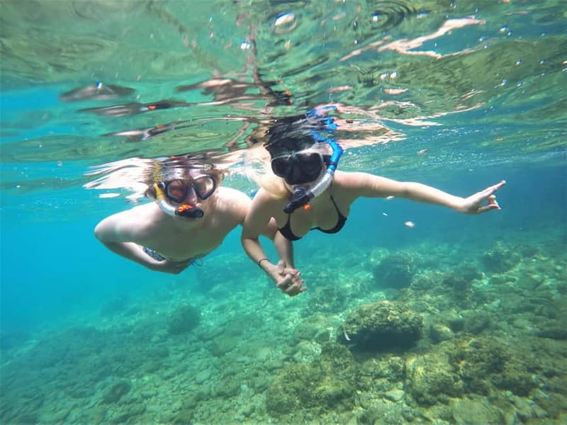 Pula: Cave Kayak Tour, Snorkeling and Island Jumping - Ambrela Beach to the Cave: how the tour kicks off
