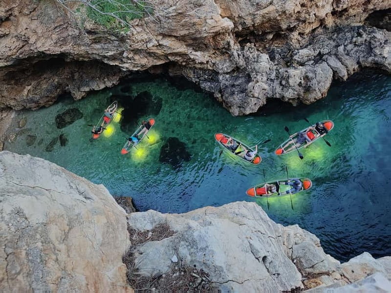 Pula: Cave Sunset/Night Tour in Transparent Kayak - Clear-Bottom Reality: What You’ll See Beneath You