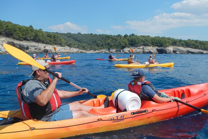Pula Kayak, Cliffs & Snorkeling Adventure - First Steps at Valovine Beach: Kayak Basics and Gear Setup