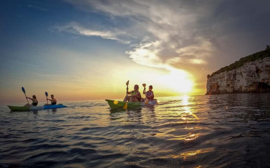 Pula: Kayaking,Snorkeling, Cliff jumping Tour with Wetsuit - Key highlights at a glance