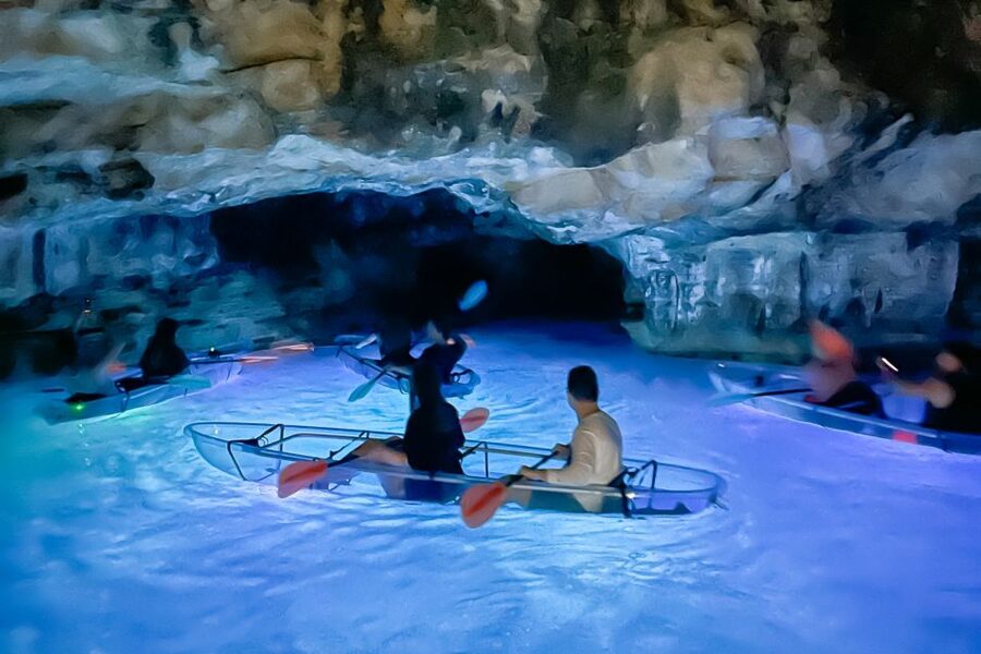 Pula: Night-Time Sea Kayaking Tour in Transparent Kayak - Guides, pacing, and why the photos/videos are part of the value