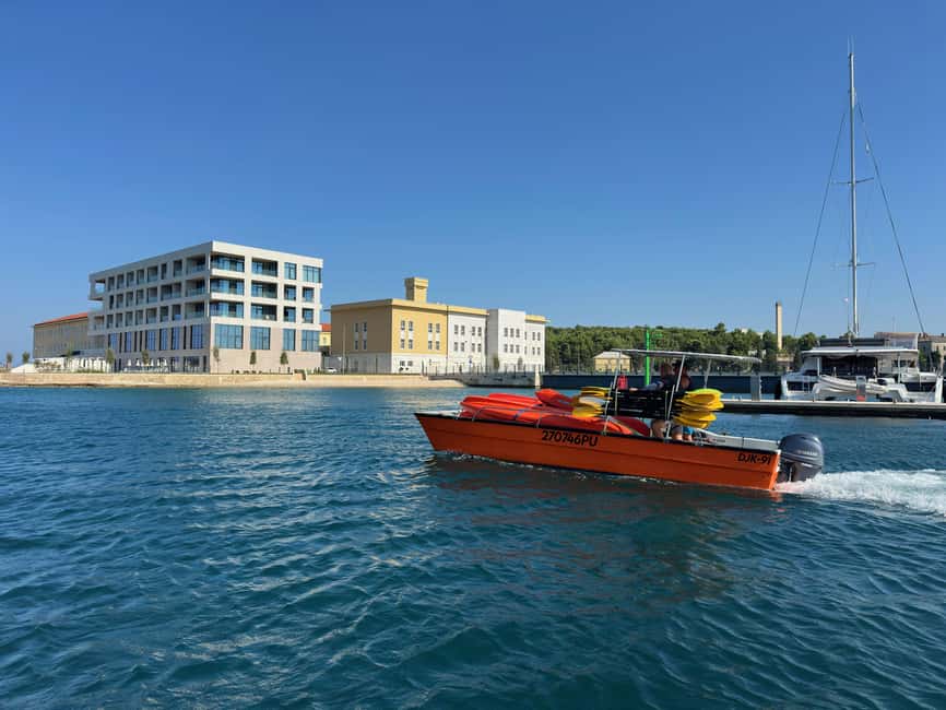 Pula: Sea Adventure – Boat, Kayak, Snorkeling & Cliff Jumps - Photos included: a smart way to enjoy the moment