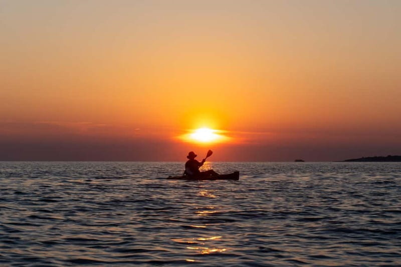 Pula:Sunset Tour By Clear Kayak,Cave,Swim & Cliff Jumping - Safety briefing to first paddle: what “all skill levels” really means