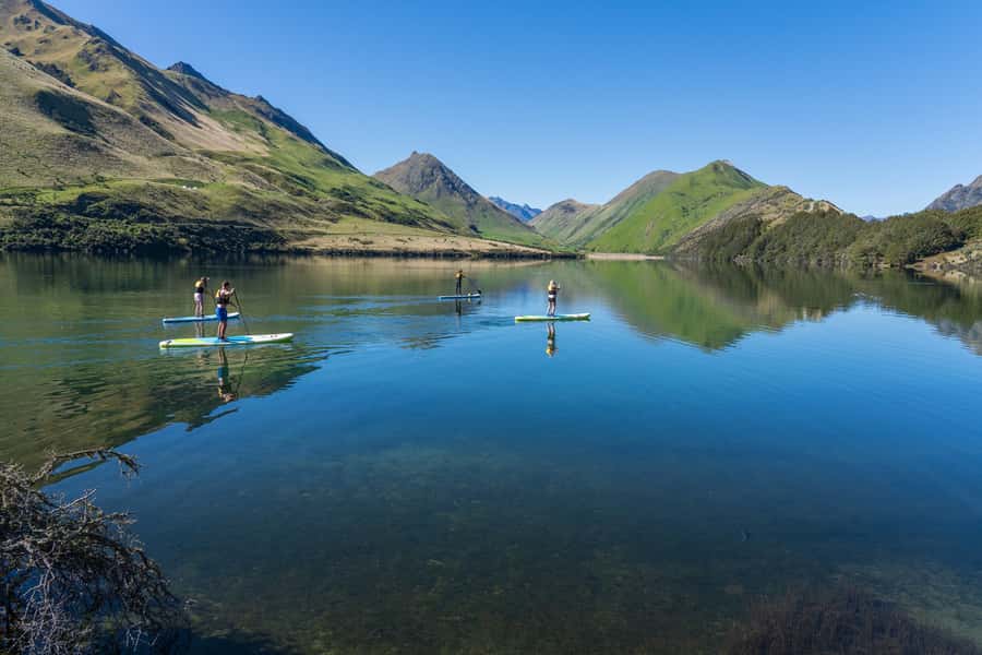 Queenstown: Kayaking or SUP Experience on Moke Lake - On the Water: Kayaking or SUP on a Horseshoe Lake
