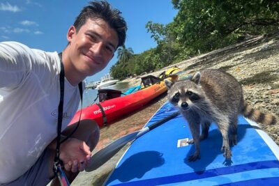 Raccoon Island: Exploration on SUP/Kayak - Paddle Through Oleta State River Park and Toward the Osprey Area