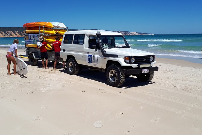 Rainbow Beach: Dolphin & Wildlife Ocean Kayak & Beach 4WD Tour - Who should book this Rainbow Beach kayak adventure