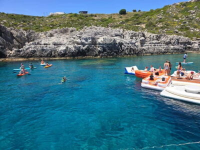 Rhodes: Gulet Trip with Food, Drinks, SUP, Kayak & Swimming - The 1.5-Hour Cruise Feeling: Drinks, Views, and Getting Set Up