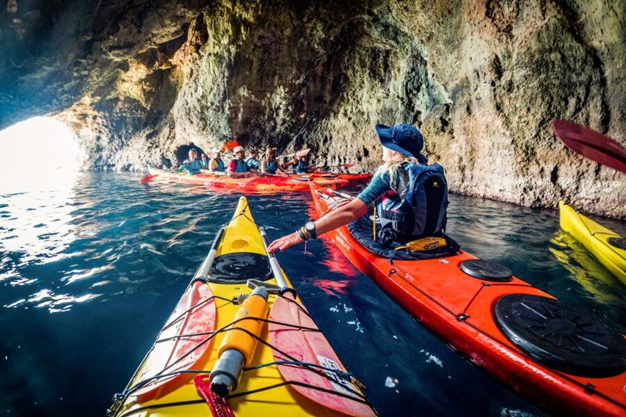 Rhodes: Pirates' Route Sea Kayaking Tour - Traounou Beach and the Secret Sea Caves