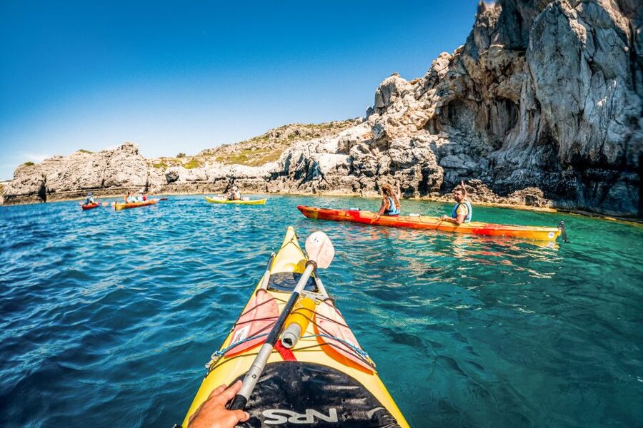 Rhodes: Pirates' Route Sea Kayaking Tour - The Homemade Greek Picnic Lunch (Yes, It Matters)