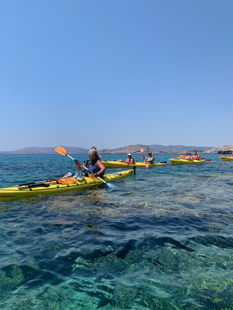 Rhodes Sea Kayaking “In the Footsteps of Pirates” - Row Past Haraki Castle: The Cape-View Moment Before Lindos