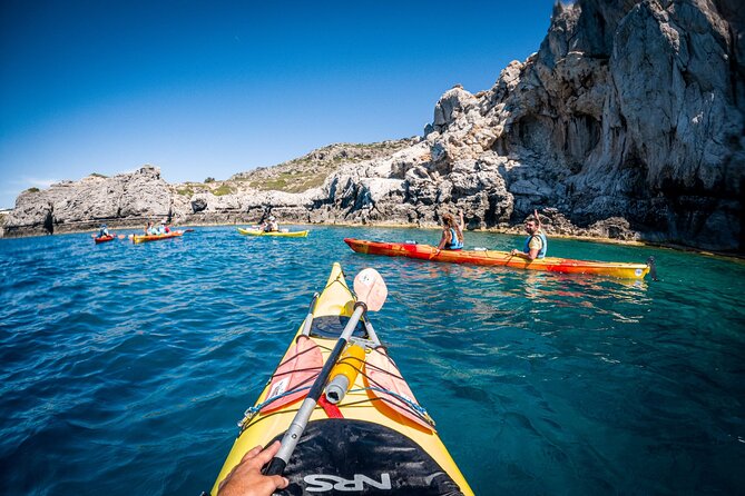 Rhodes Sea Kayaking Tour - The Pacing: 5 Hours Total, 2.5 Hours Paddling