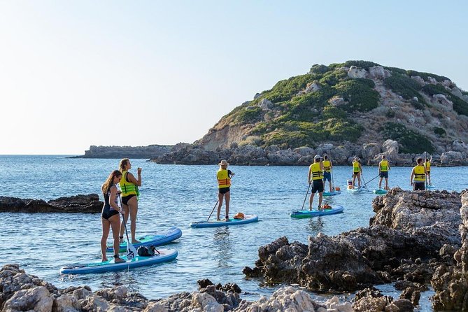 Rhodes: Stand Up Paddle & Snorkel Adventure - Stegna: where the coastline gets interesting fast