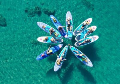 Rhodes: Stand-Up Paddleboard and Snorkeling Tour - Stegna warm-up and your first paddle basics