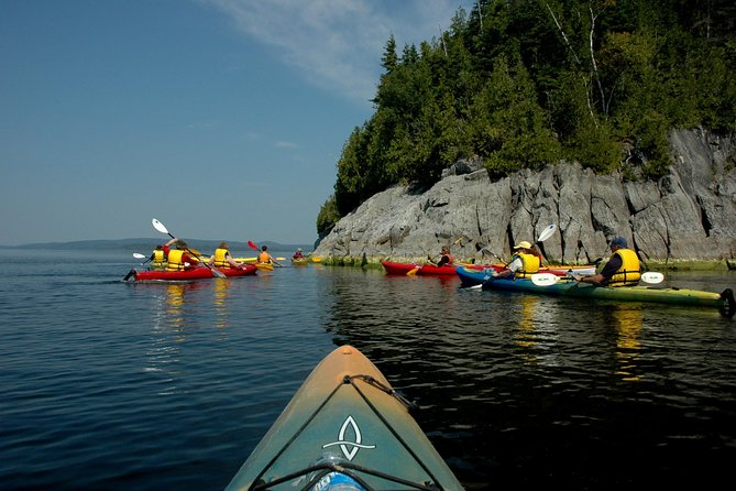 River Relics Kayaking Adventure - Paddling South Bay on the Saint John River: salt meets fresh