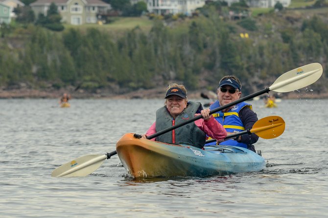 River Relics Kayaking Adventure - Stonehammer Geopark stop: Precambrian fossils and glacier evidence