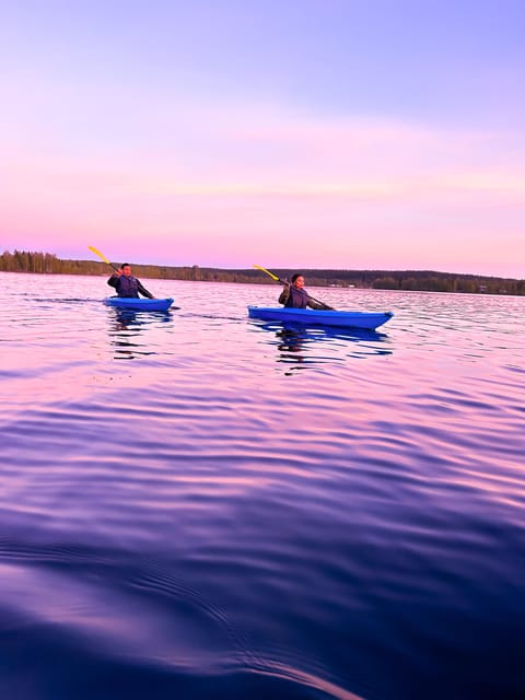 Rovaniemi: Guided Wilderness Kayaking Adventure - Wildlife Spotting and Summer Arctic Light (Plus Aurora Odds)