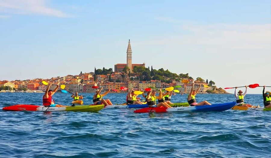 Rovinj-Amazing kayak tour &snorkeling &free drink &photos - Rovinj by sea: why a kayak gives you the views the shore can’t