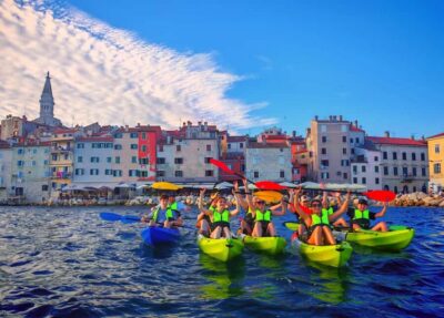 Rovinj-Amazing kayak tour &snorkeling &free drink &photos - From the big green trampoline to your first real paddle stroke