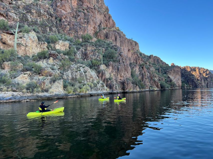Saguaro Lake: Guided Kayaking Tour - Key things to know before you paddle