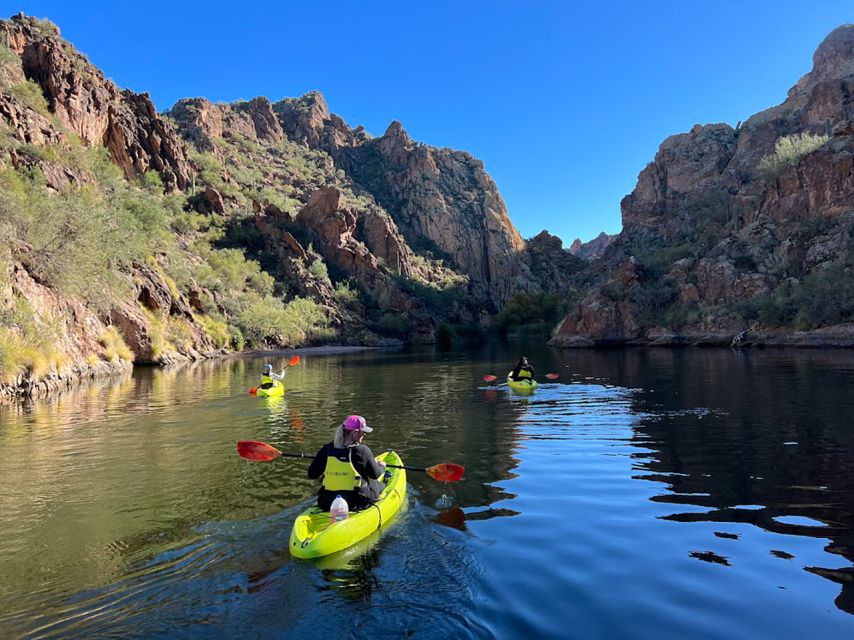 Saguaro Lake: Guided Kayaking Tour - FAQ