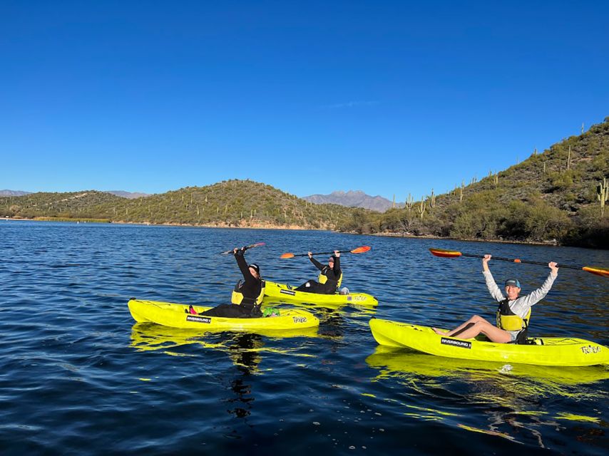 Saguaro Lake: Guided Kayaking Tour - Gear and safety briefing: how the tour helps you start strong
