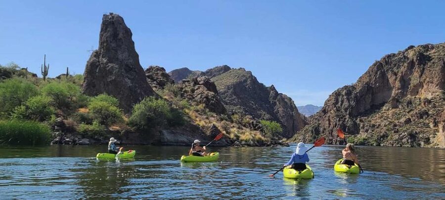 Saguaro Lake: Guided Kayaking Tour - What to bring (and what to skip) so your day stays comfortable