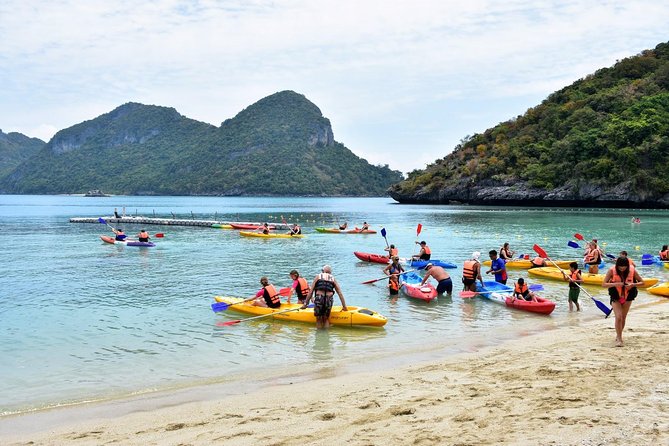 Samui Island Tour to Angthong Marine Park by Big Boat with Kayaking - Ko Wua Talap: kayaking again or hiking the 500m trail to the panorama