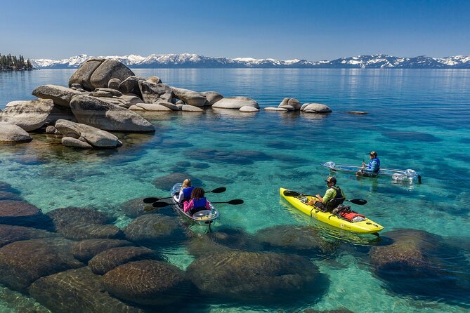 Sand Harbor Clear Kayak Tour of Lake Tahoe - Meeting Point, Tickets, and How the Day Flows