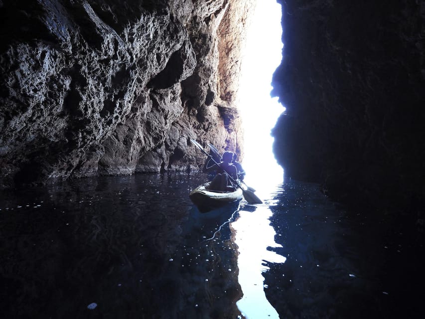 Sant Elm: Guided kayak tour to Cala en Tío with caves - The Caves Part: Expect the Wow, But Know the Weather Rule