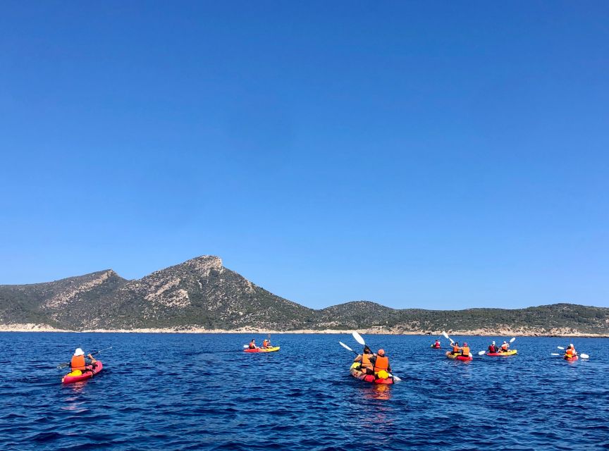 Sant Elm: Guided kayak tour to the island Dragonera - Sa Dragonera Natural Park: The Natural Harbour Stop