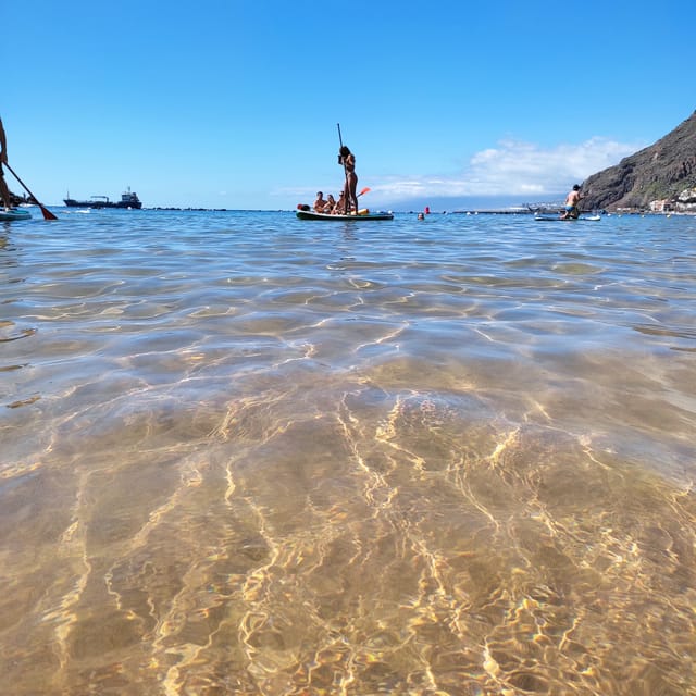 Santa Cruz de Tenerife: Las Teresitas Stand Up Paddle Course - What You’ll Do on the Water: Clear-Water Navigation and Balance Drills