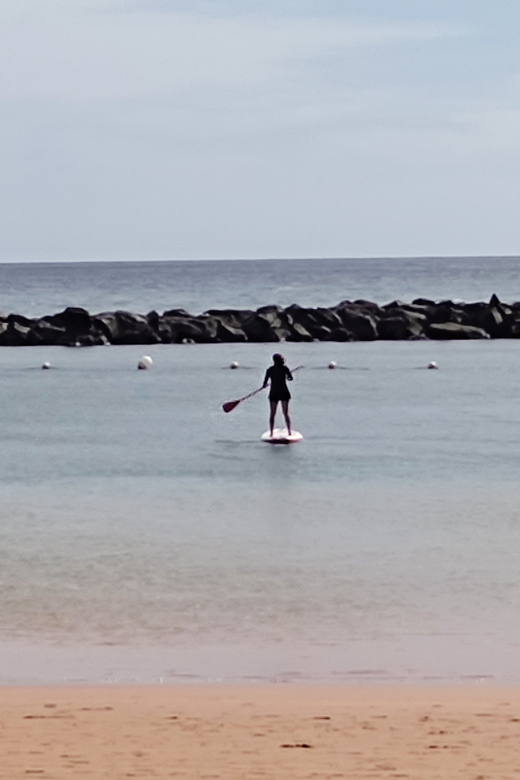 Santa Cruz de Tenerife: Las Teresitas Stand Up Paddle Course - Anaga Mountains Views and the San Andrés Fisher-Town Feel