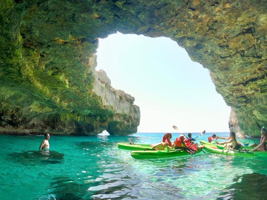Santa Maria di Leuca: Kayak and Canoe Tour in the caves - The Best Moments: Clear Water, Natural Beauty, and a Chance to Swim