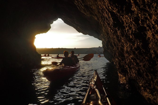 Santorini Guided Sea Kayaking with Light Lunch and Pick-up Option - Light lunch in a traditional tavern: the fuel part you’ll remember
