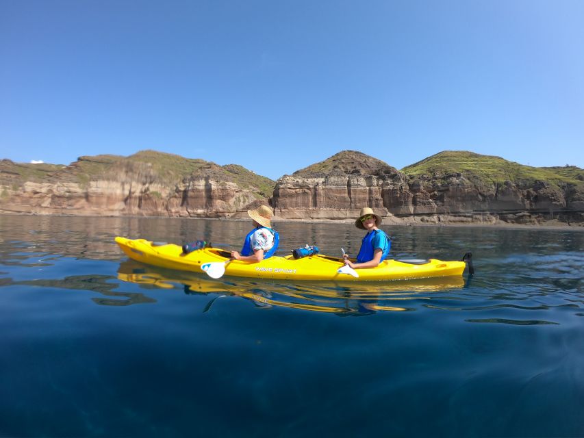 Santorini: Sea Caves Kayak Trip with Snorkeling and Picnic - Why This Santorini Kayak Day Feels Different