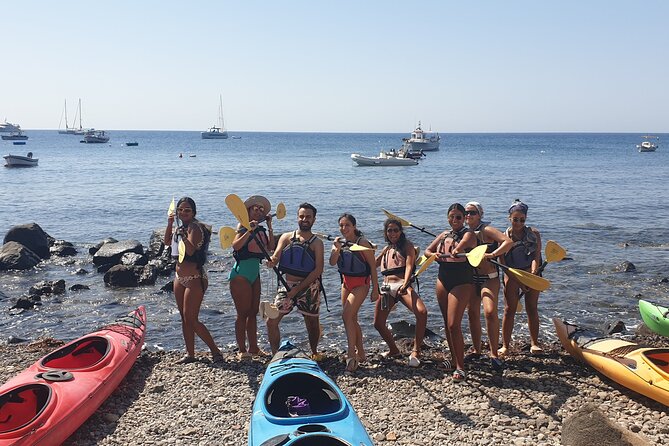 Santorini Sea Kayak - South Discovery, Small Group incl. Sea Caves and picnic - Safety on the Aegean: life jackets, weather checks, and sea conditions
