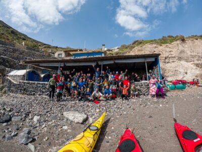 Santorini: Sea Kayaking with Light Lunch - Your 10:00 Launch at Mesa Pigadia, and What to Bring