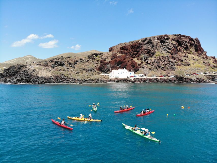 Santorini: South Sea Kayaking Tour with Sea Caves and Picnic - What’s included at a glance (and why it matters)