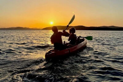 Sardinia: Sunset Kayak Tour + Snorkeling and Local Aperitif - Starting at Spiaggia di Cala Suaraccia: doubles vs singles (and why it matters)